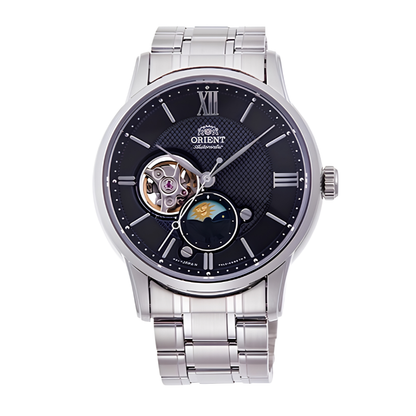นาฬิกา ORIENT Classic รุ่น RA-AS0008B Sun & Moon Mechanical Men's watch