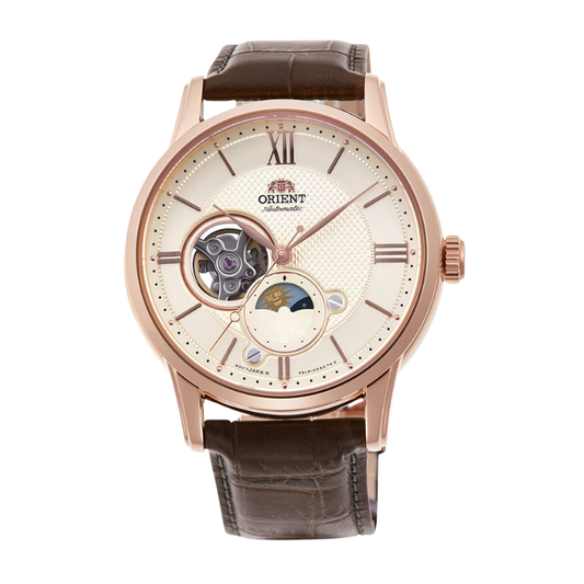 นาฬิกา ORIENT Classic รุ่น RA-AS0009S Sun & Moon Mechanical Men's watch