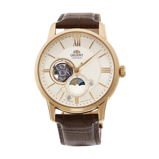นาฬิกา ORIENT Classic รุ่น RA-AS0010S Sun & Moon Mechanical Men's watch