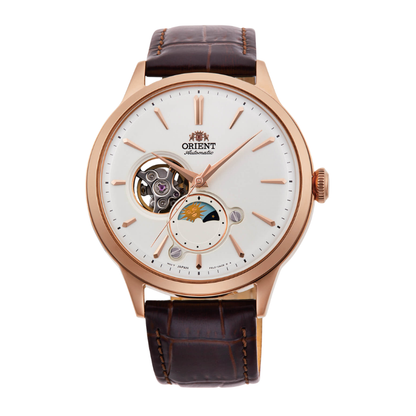 นาฬิกา ORIENT Classic รุ่น RA-AS0102S Sun & Moon Mechanical Men's watch