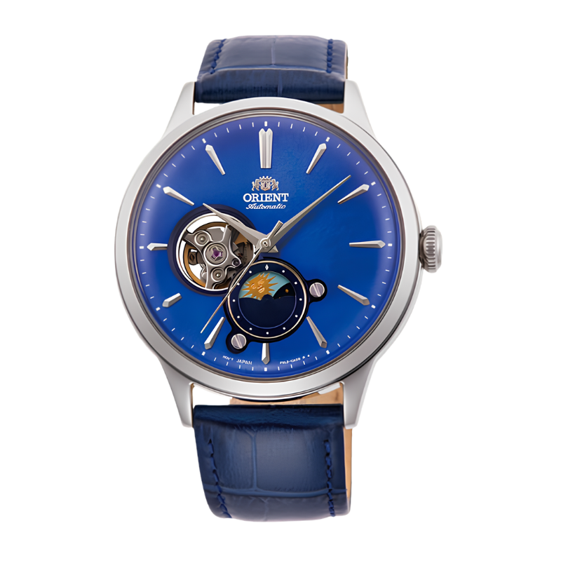 นาฬิกา ORIENT Classic รุ่น RA-AS0103A Sun & Moon Mechanical Men's watch