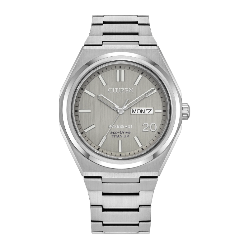 นาฬิกา CITIZEN x HYPEBEAST รุ่น AW0138-59A Super Titanium Eco-Drive Limited to 600 pieces worldwide.