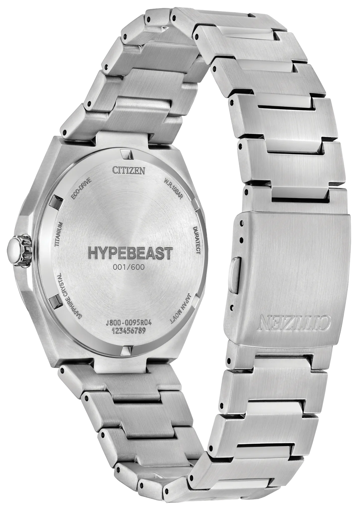 นาฬิกา CITIZEN x HYPEBEAST รุ่น AW0138-59A Super Titanium Eco-Drive Limited to 600 pieces worldwide.