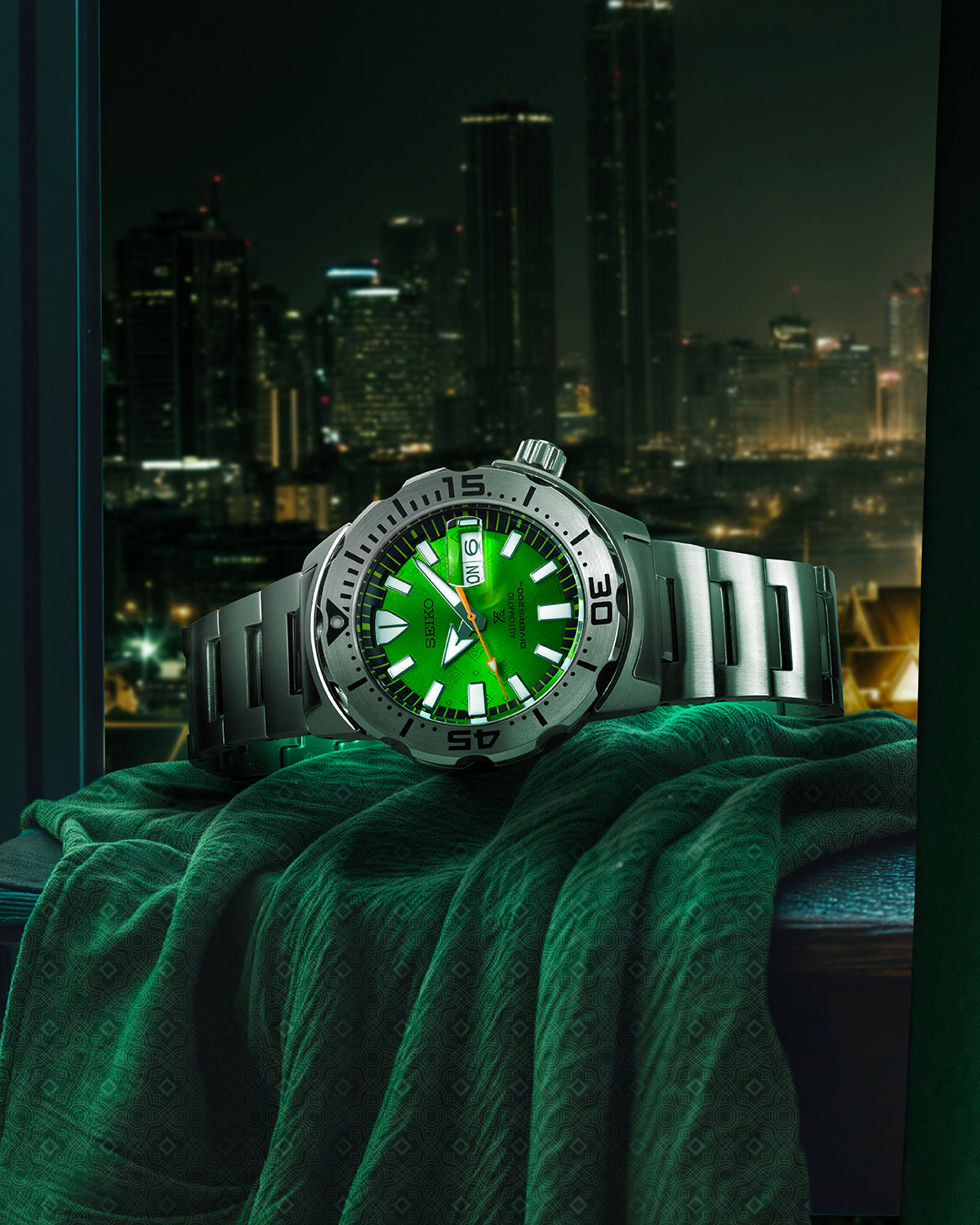 นาฬิกา SEIKO Prospex Diver’s รุ่น SRPL41 SRPL41K SRPL41K1 Asia Limited Edition The ‘Prajam Yam’ traditional art pattern (1,000 units)