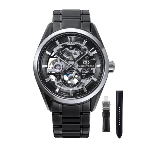 นาฬิกา ORIENT STAR M34 รุ่น RE-AZ0105N Skeleton 75th Anniversary Limited Edition 430 pcs.