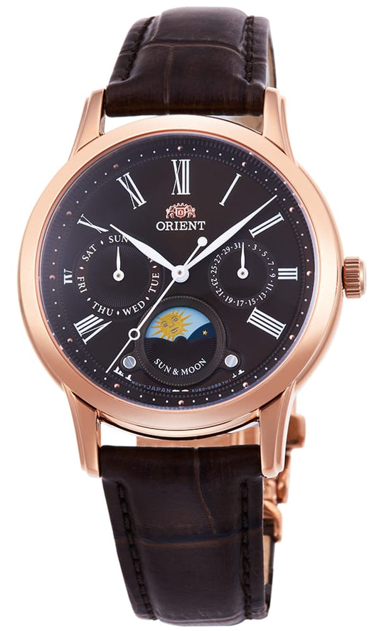 นาฬิกาผู้หญิง ORIENT Classic รุ่น RA-KA0002Y Sun & Moon Quartz Ladies' watch