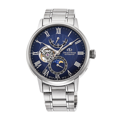 นาฬิกา ORIENT STAR Classic รุ่น RE-AY0103L Moon Phase Mechanical Men's Watch