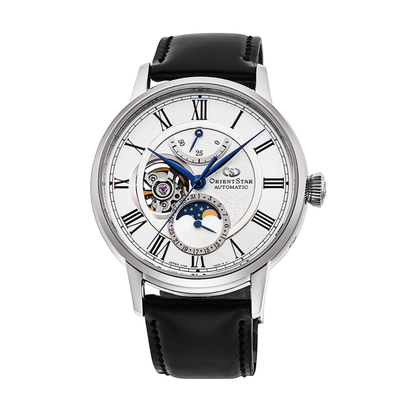 นาฬิกา ORIENT STAR Classic รุ่น RE-AY0106S Moon Phase Mechanical Men's Watch