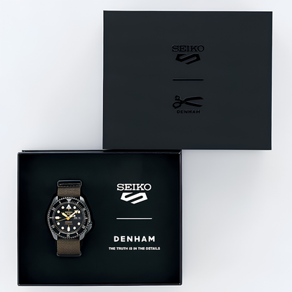 นาฬิกา SEIKO 5 Sports รุ่น SRPL37 SRPL37K SRPL37K1 DENHAM Limited Edition of 2,000 Pcs.