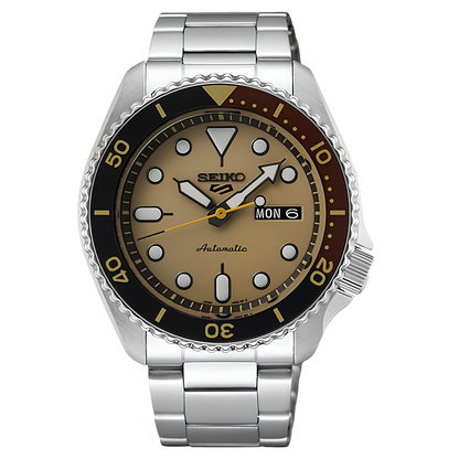 นาฬิกา SEIKO 5 Sports รุ่น SRPK45 SRPK45K SRPK45K1 Taiwan Bubble Milk Tea Limited Edition of 500 Pcs.