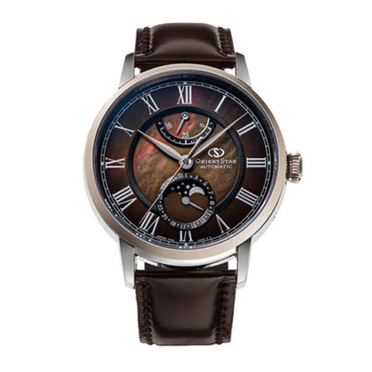 นาฬิกา ORIENT STAR M45 F7 Mechanical Moon Phase รุ่น RE-AY0121A 'Lake Tazawa' Limited Edition of 180 pcs.