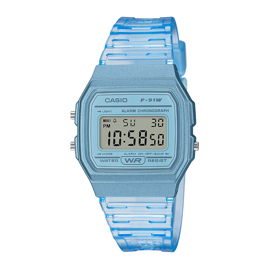 นาฬิกาผู้หญิง Casio Pop รุ่น F-91WS-2