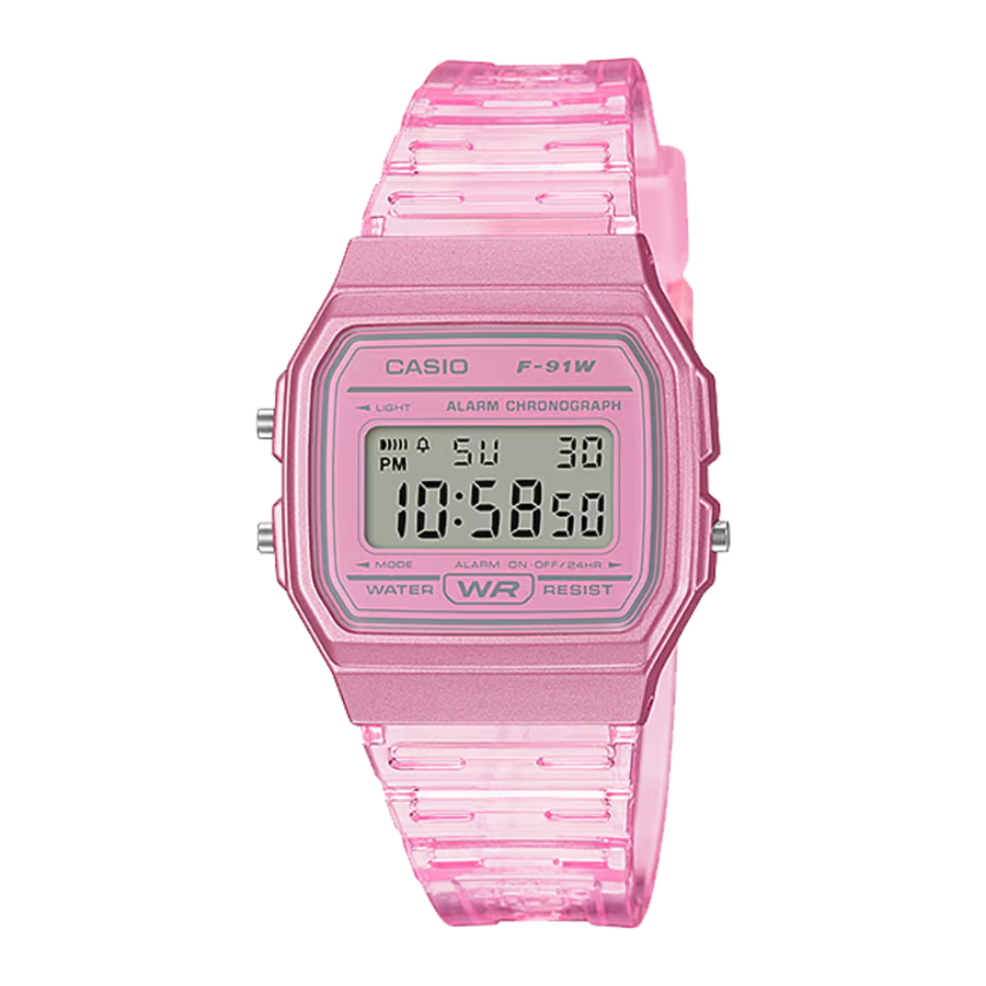นาฬิกาผู้หญิง Casio Pop รุ่น F-91WS-4