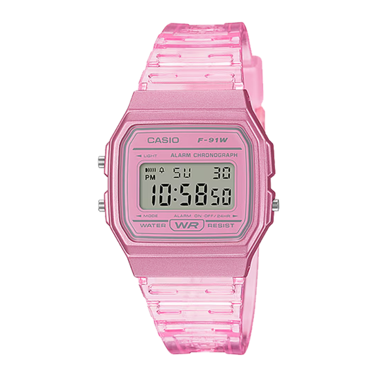 นาฬิกาผู้หญิง Casio Pop รุ่น F-91WS-4