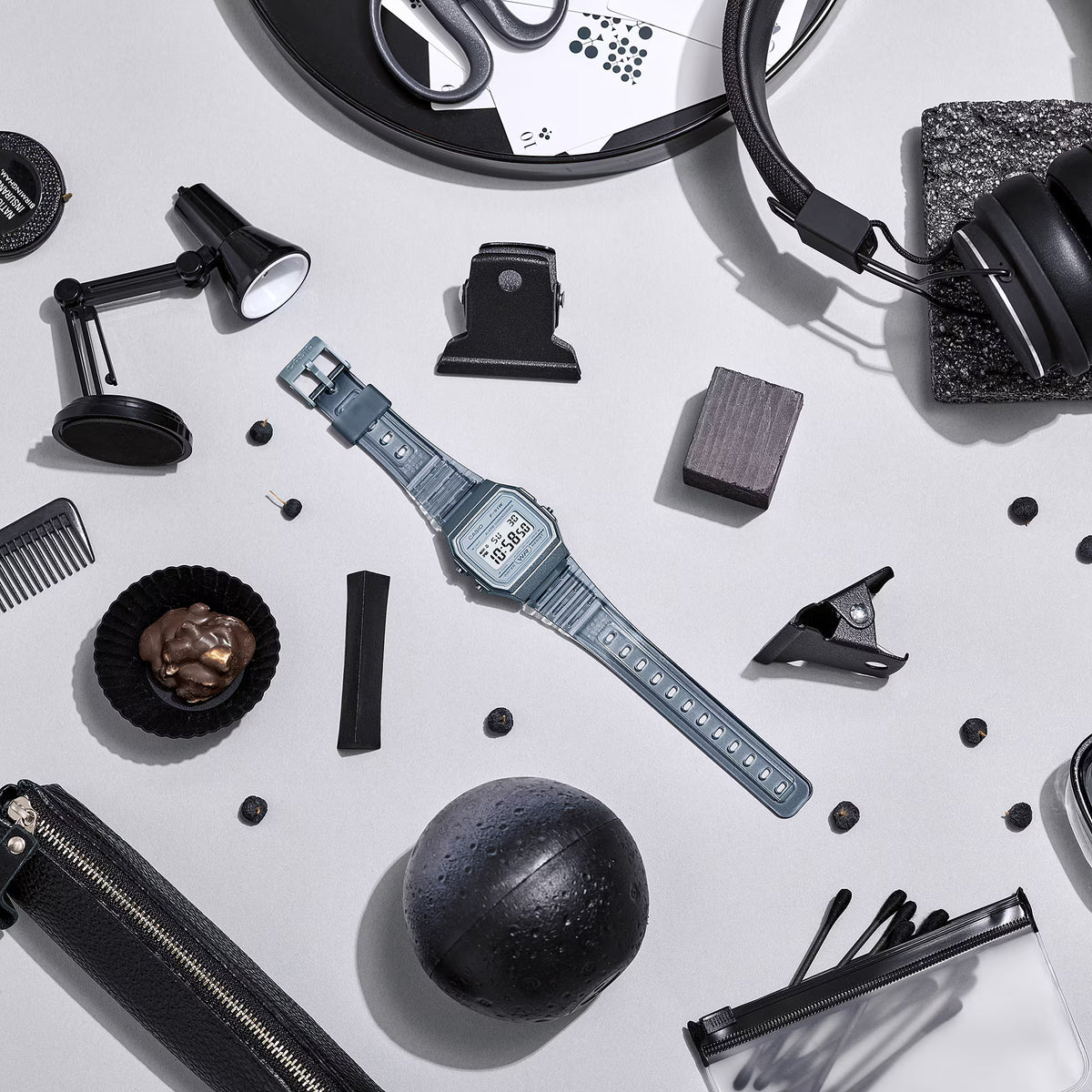 นาฬิกาผู้หญิง Casio Pop รุ่น F-91WS-8
