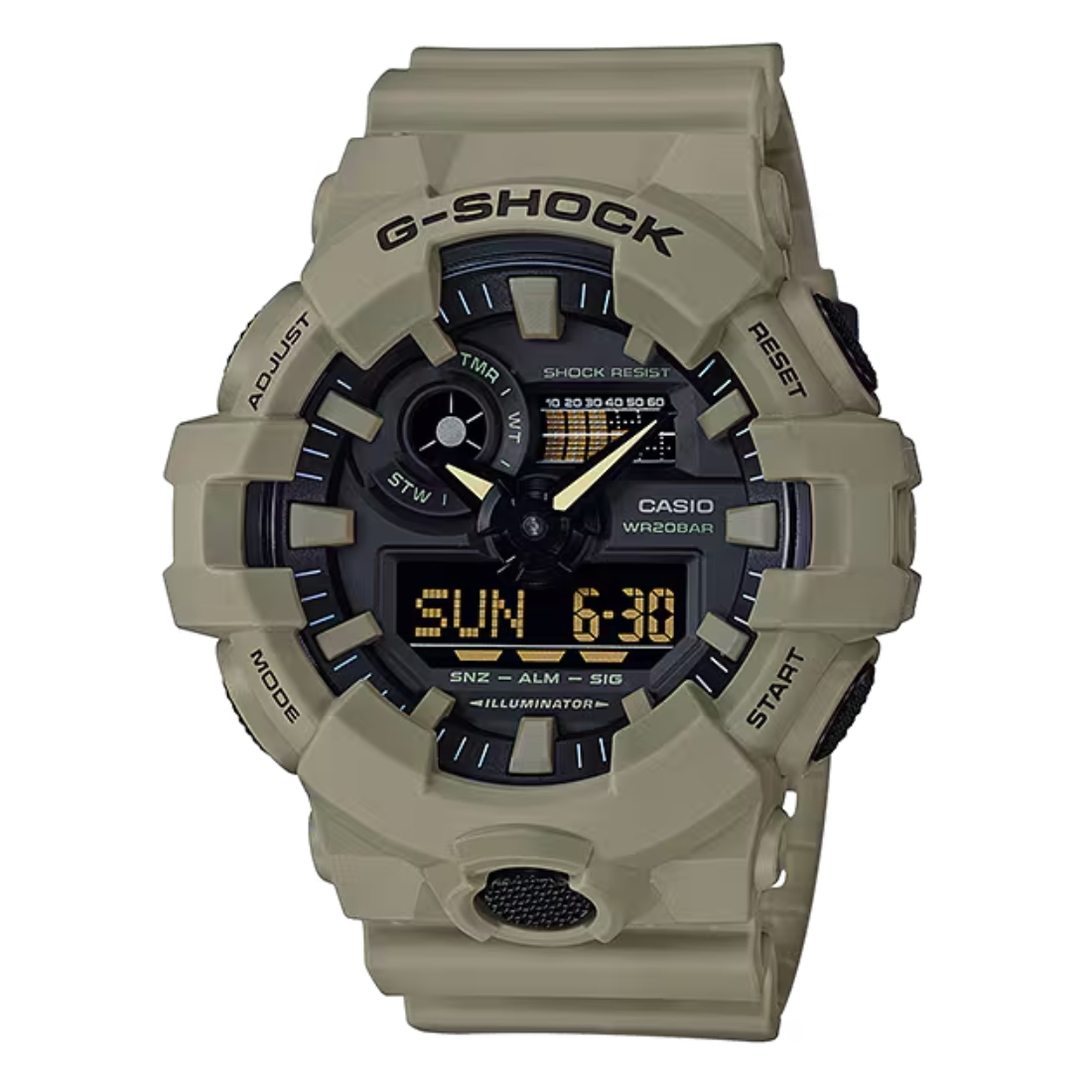 นาฬิกา G-SHOCK Analog-Digital GA-700 series รุ่น GA-700UC-5A