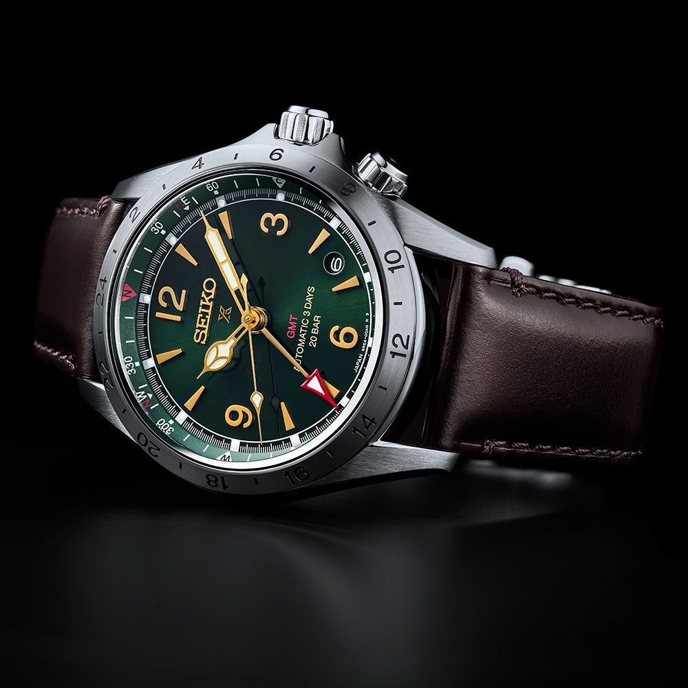 นาฬิกา SEIKO Prospex Alpinist รุ่น HBC007 HBC007J HBC007J1 Mechanical GMT Men's Watch