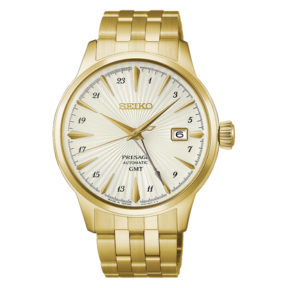 นาฬิกา SEIKO Presage GMT Cocktail Time รุ่น HCB004 HCB004J HCB004J1 'Daiquiri' Automatic Men's Watch