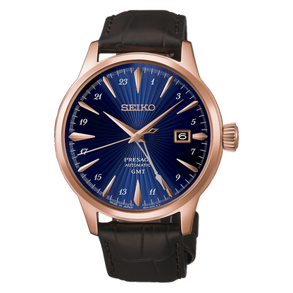 นาฬิกา SEIKO Presage GMT Cocktail Time รุ่น HCB005 HCB005J HCB005J1 'Corcovado' Automatic Men's Watch