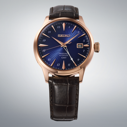 นาฬิกา SEIKO Presage GMT Cocktail Time รุ่น HCB005 HCB005J HCB005J1 'Corcovado' Automatic Men's Watch