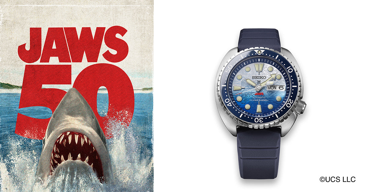 นาฬิกา SEIKO Prospex รุ่น SRPL81 SRPL81J SRPL81J1 JAWS 50th Anniversary Limited Edition of 5,000 Pcs.