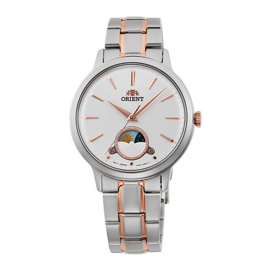 นาฬิกาผู้หญิง ORIENT Classic รุ่น RA-KB0001S Sun & Moon Quartz Ladies' watch