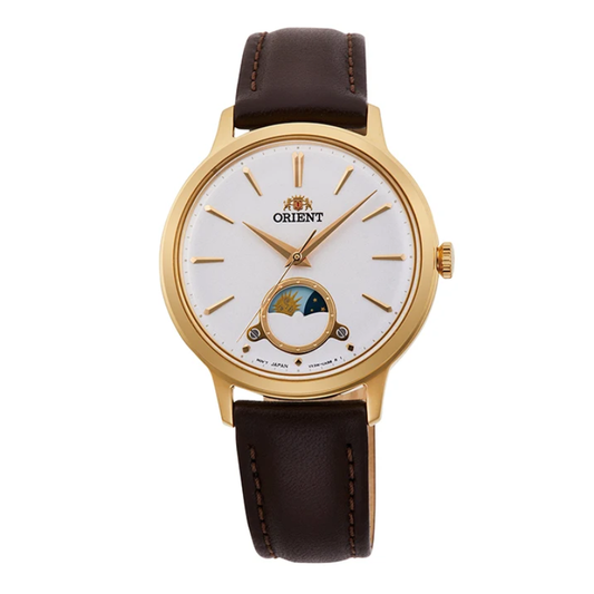 นาฬิกาผู้หญิง ORIENT Classic รุ่น RA-KB0003S Sun & Moon Quartz Ladies' watch
