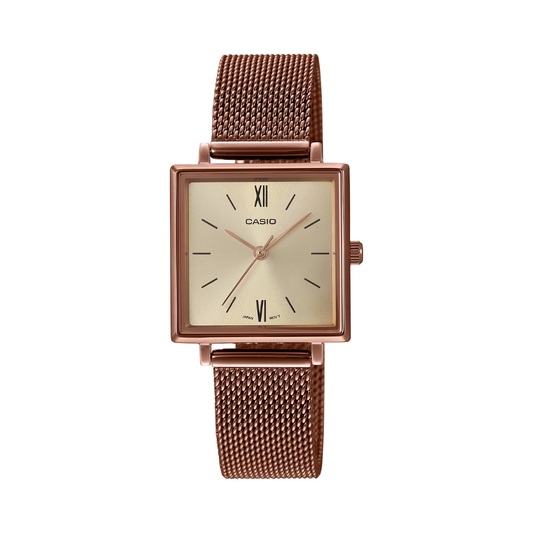 นาฬิกาผู้หญิง Casio Analog รุ่น LTP-E155MR-9B