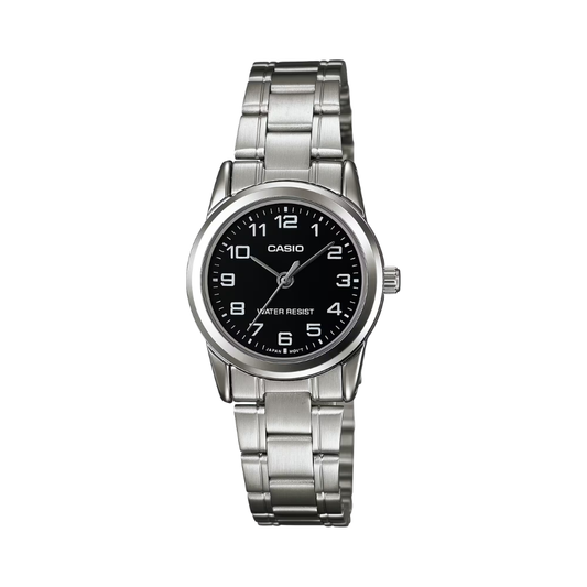 นาฬิกาผู้หญิง Casio Analog รุ่น LTP-V001D-1B