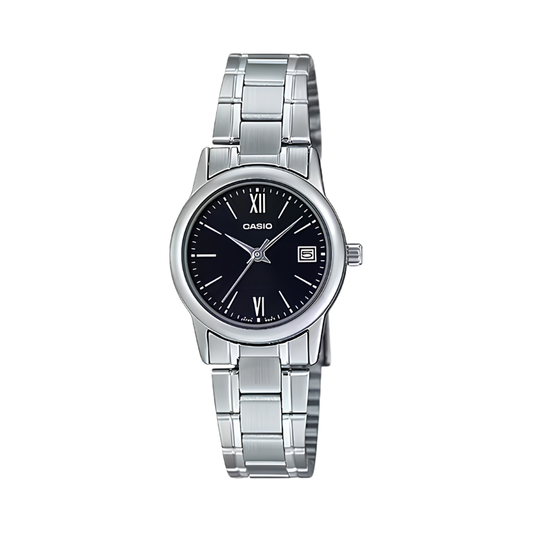 นาฬิกาผู้หญิง Casio Analog รุ่น LTP-V002D-1B3