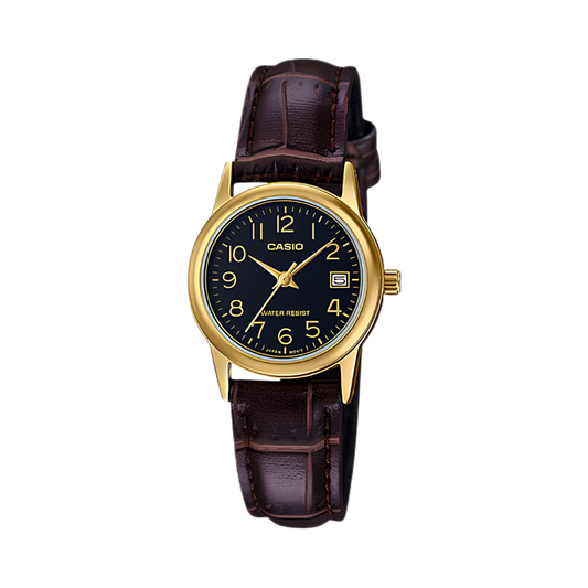 นาฬิกาผู้หญิง Casio Analog รุ่น LTP-V002GL-1B