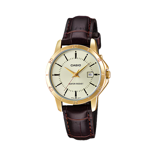 นาฬิกาผู้หญิง Casio Analog รุ่น LTP-V004GL-9A