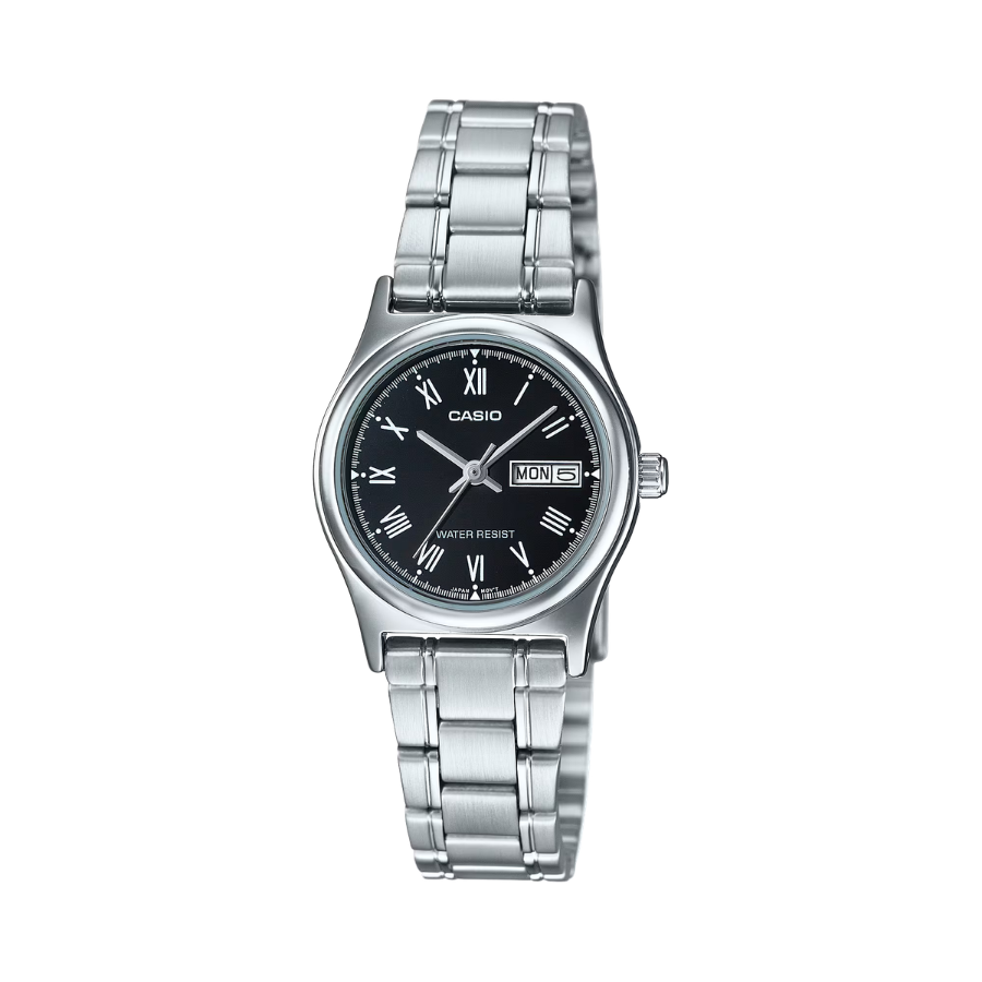 นาฬิกาผู้หญิง Casio Analog รุ่น LTP-V006D-1B