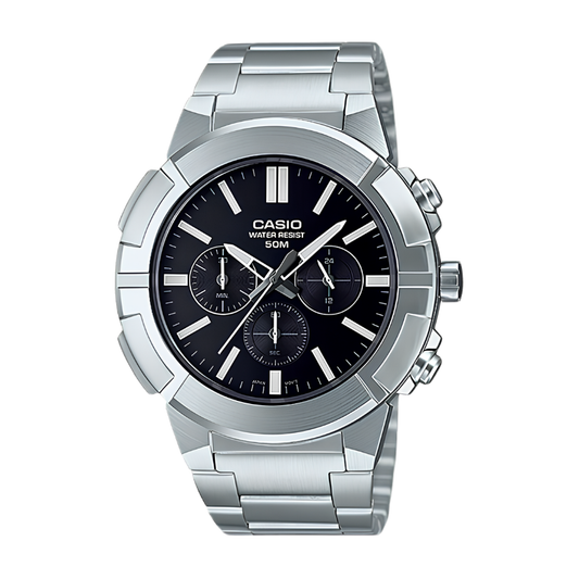 นาฬิกา Casio Chronograph รุ่น MTP-E500D-1A
