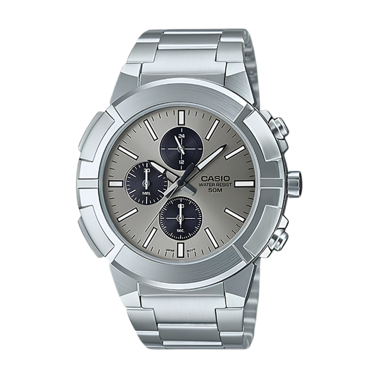 นาฬิกา Casio Chronograph รุ่น MTP-E501D-8A