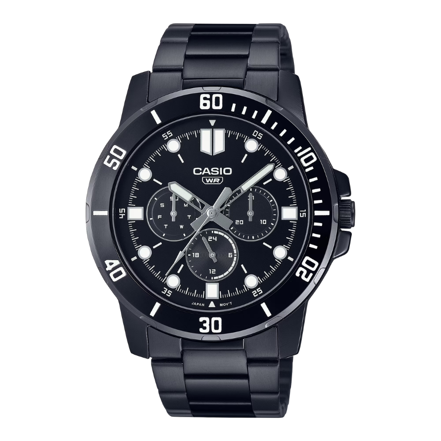 นาฬิกา Casio Chronograph รุ่น MTP-VD300B-1E