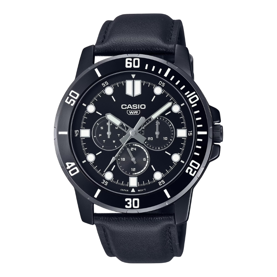 นาฬิกา Casio Chronograph รุ่น MTP-VD300BL-1E