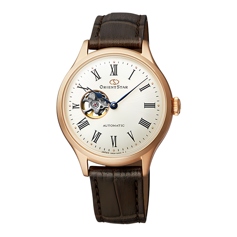 นาฬิกาผู้หญิง ORIENT STAR Classic รุ่น RE-ND0003S Semi Skeleton Ladies' Watch
