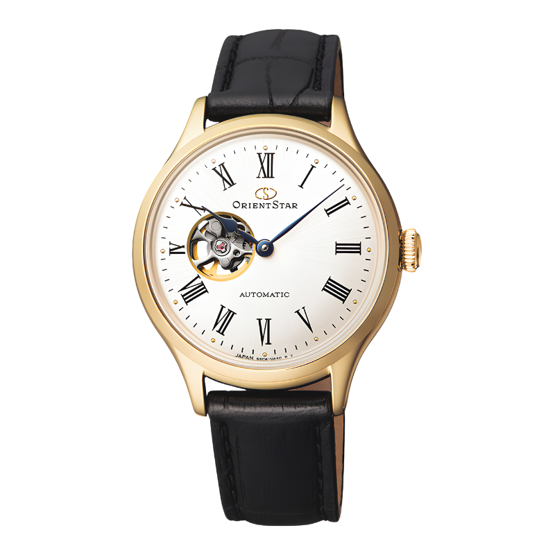 นาฬิกาผู้หญิง ORIENT STAR Classic รุ่น RE-ND0004S Semi Skeleton Ladies' Watch