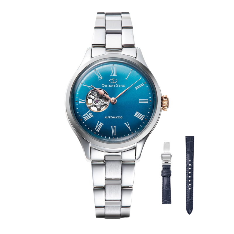นาฬิกาผู้หญิง ORIENT STAR Contemporary รุ่น RE-ND0019L Moving Blue Limited Edition 400 pcs.