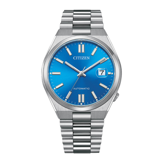 นาฬิกา CITIZEN Tsuyosa x Pantone รุ่น NJ0158-89L 'Glowing Blue' Worldwide Limited 1,999 pcs.