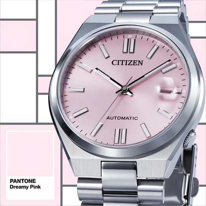 นาฬิกา CITIZEN Tsuyosa x Pantone รุ่น NJ0158-89X 'Dreamy Pink' Worldwide Limited 1,999 pcs.