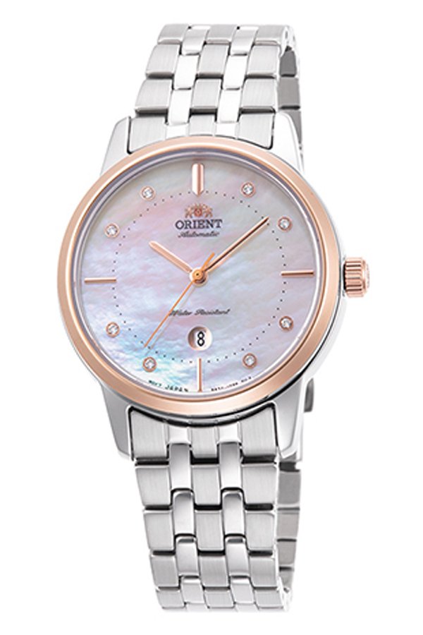 นาฬิกาผู้หญิง ORIENT Lady Symphony IV รุ่น RA-NR2006A Mother-of-Pearl Mechanical Ladies' watch