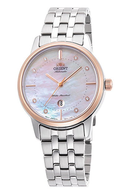 นาฬิกาผู้หญิง ORIENT Lady Symphony IV รุ่น RA-NR2006A Mother-of-Pearl Mechanical Ladies' watch