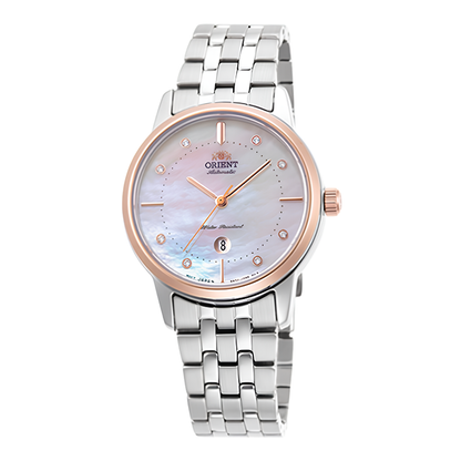 นาฬิกาผู้หญิง ORIENT Lady Symphony IV รุ่น RA-NR2006A Mother-of-Pearl Mechanical Ladies' watch