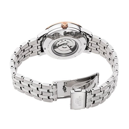 นาฬิกาผู้หญิง ORIENT Lady Symphony IV รุ่น RA-NR2006A Mother-of-Pearl Mechanical Ladies' watch