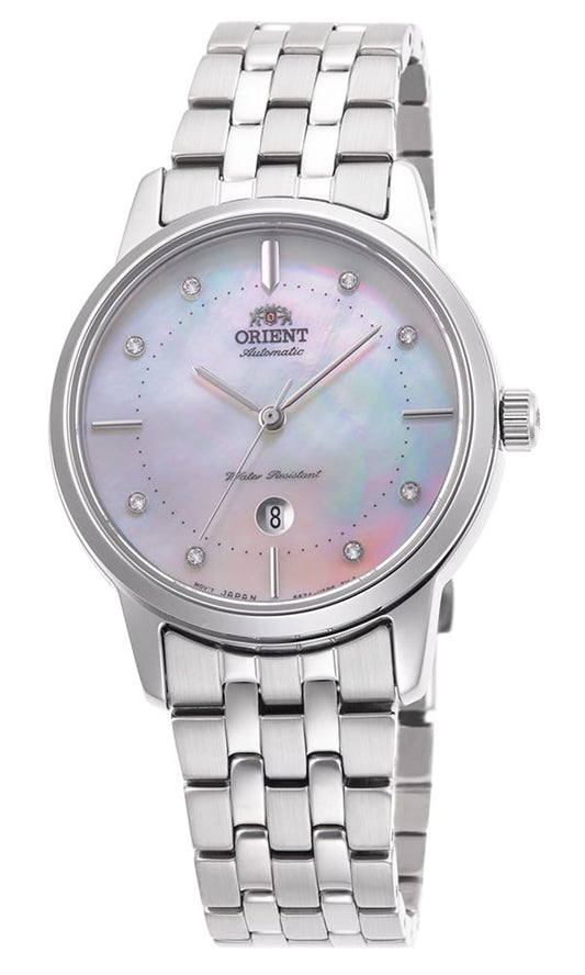 นาฬิกาผู้หญิง ORIENT Lady Symphony IV รุ่น RA-NR2007A Mother-of-Pearl Mechanical Ladies' watch