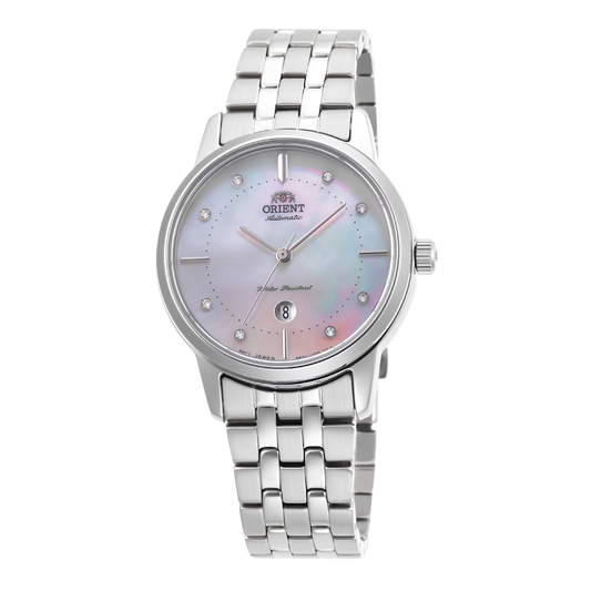 นาฬิกาผู้หญิง ORIENT Lady Symphony IV รุ่น RA-NR2007A Mother-of-Pearl Mechanical Ladies' watch