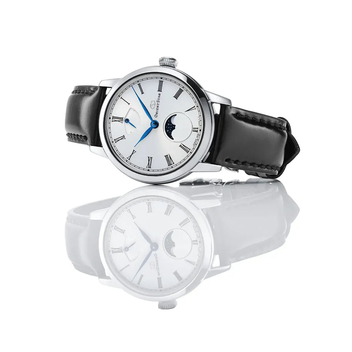 นาฬิกา ORIENT STAR 'A Graceful Gassage of Time' รุ่น RE-BW0004S Moon Phase Mechanical Men's watch