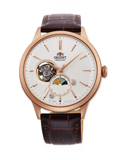 นาฬิกา ORIENT Classic รุ่น RA-AS0102S Sun & Moon Mechanical Men's watch